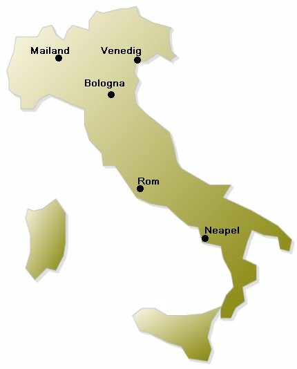 italy map